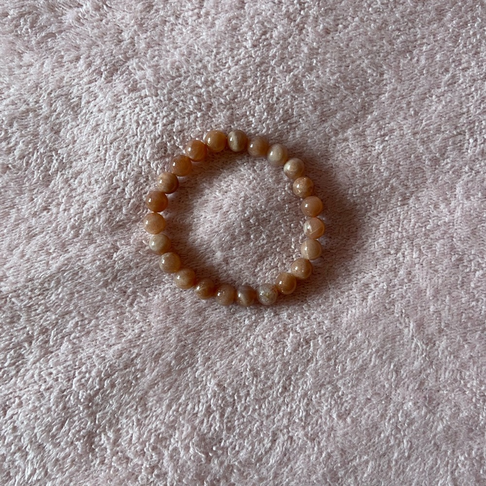 Crystal bead bracelet
